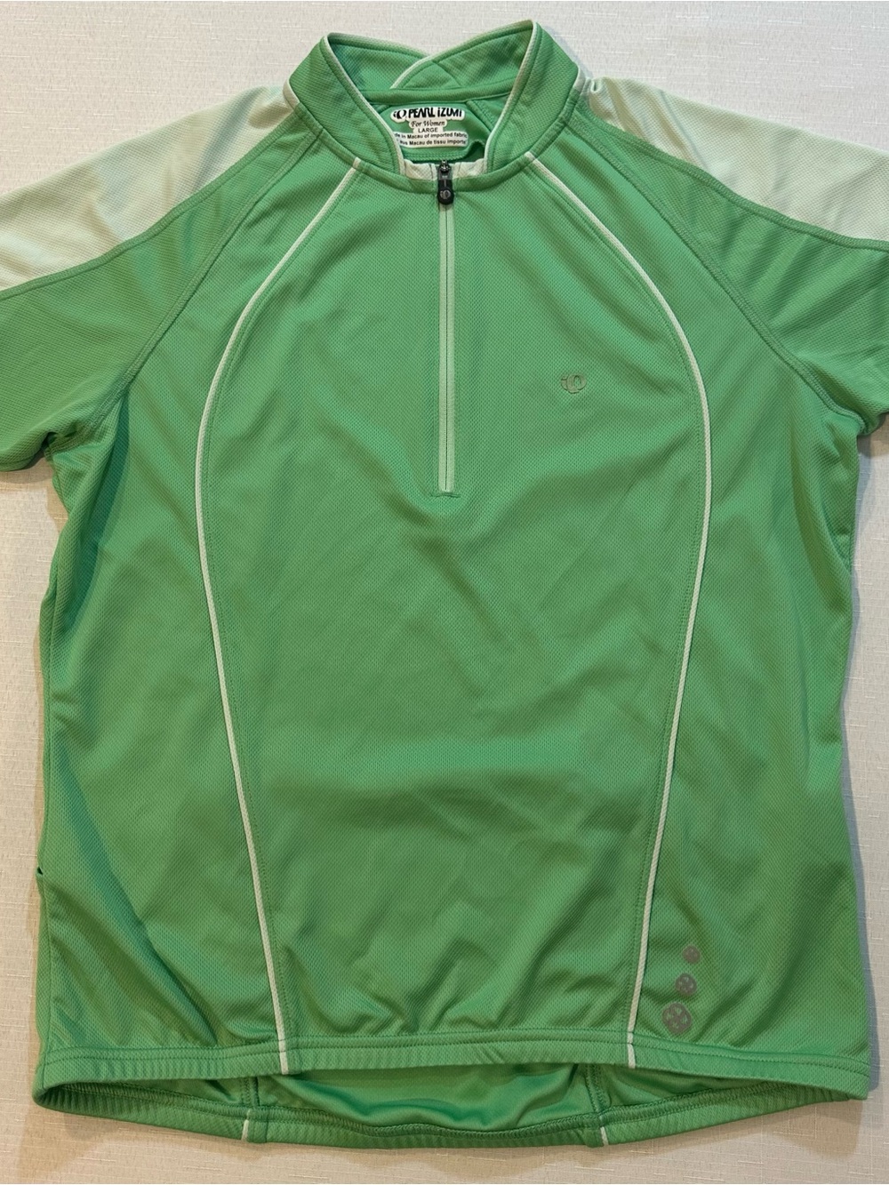Pearl Izumi 2007 Green Cycling Jersey Women’s Large